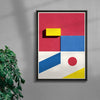 New Formalism II contemporary wall art print by Linus Lohoff - sold by DROOL