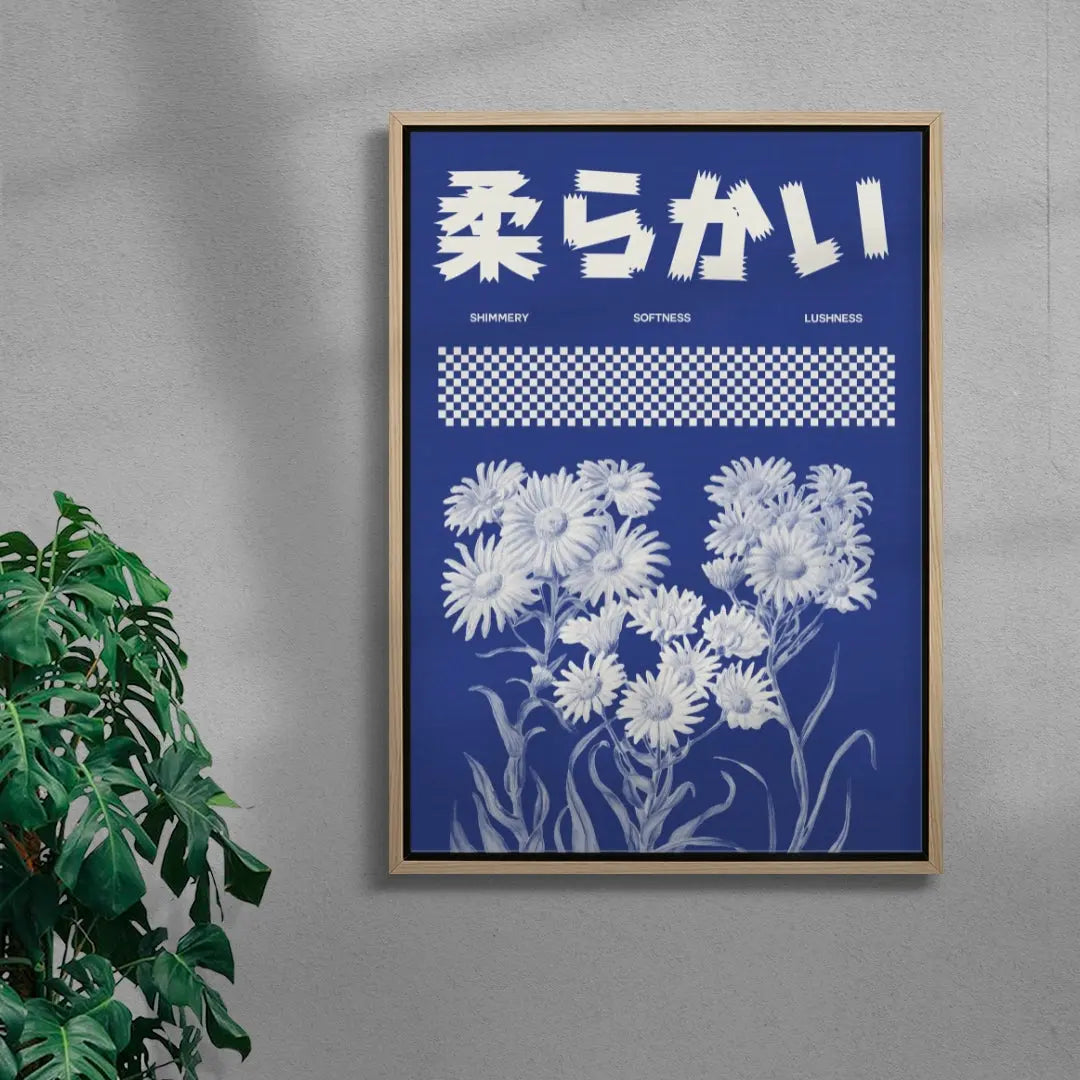 Soft white flowers