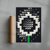 HUNDREDFOLD contemporary wall art print by Xtian Miller - sold by DROOL