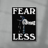 Fearless contemporary wall art print by Utsav Verma - sold by DROOL