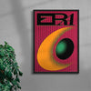 ERA contemporary wall art print by Sheyi Adebayo - sold by DROOL