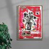 Switched Off contemporary wall art print by Caitlin Flood-Molyneux - sold by DROOL