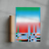 Sound Meditations contemporary wall art print by Kim Van Vuuren - sold by DROOL