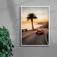 Thumbnail for Porsche Paradise contemporary wall art print by Deston Isas - sold by DROOL