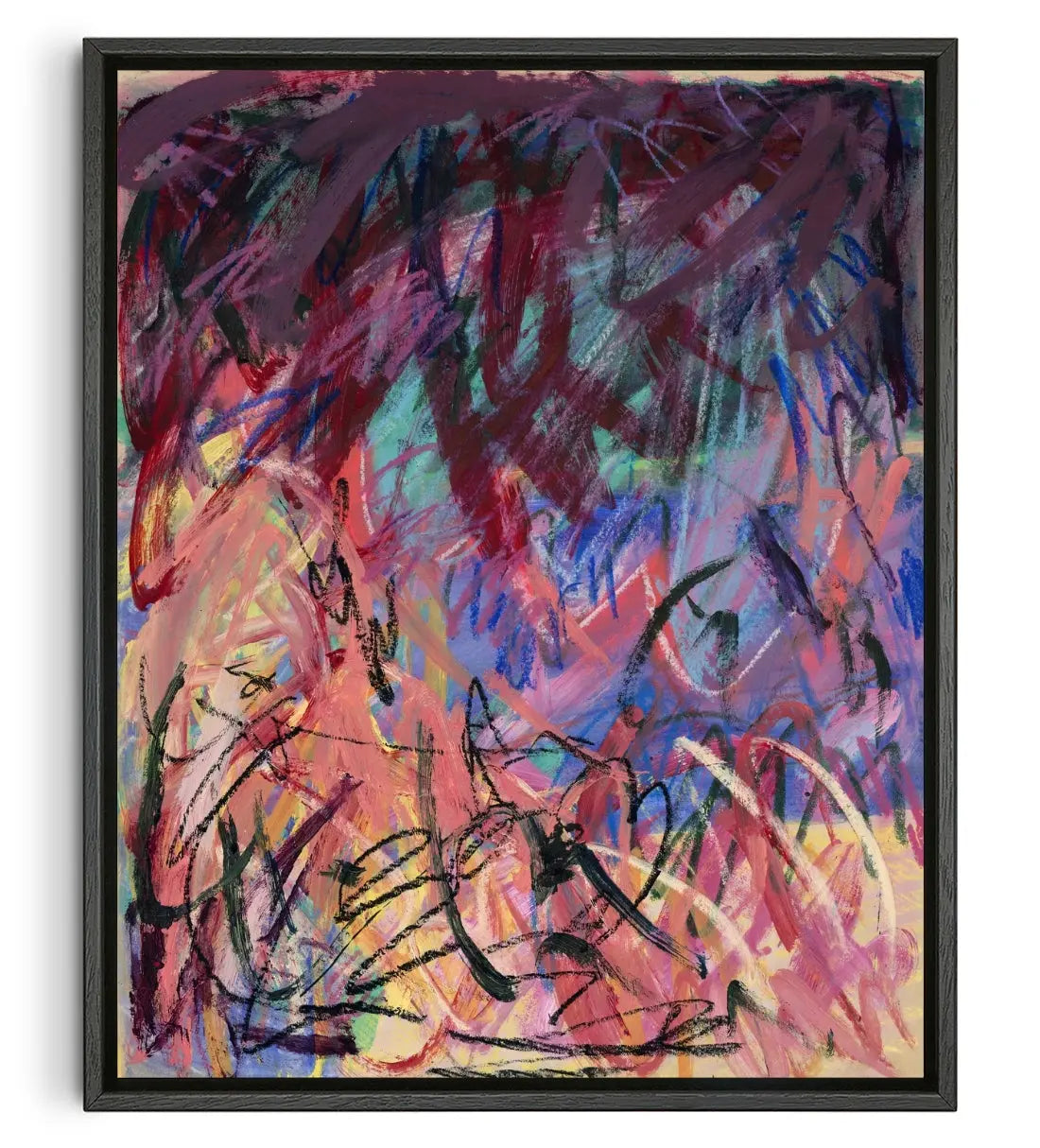 Lingering before dusk contemporary canvas print by Coco Hewitt - sold by DROOL
