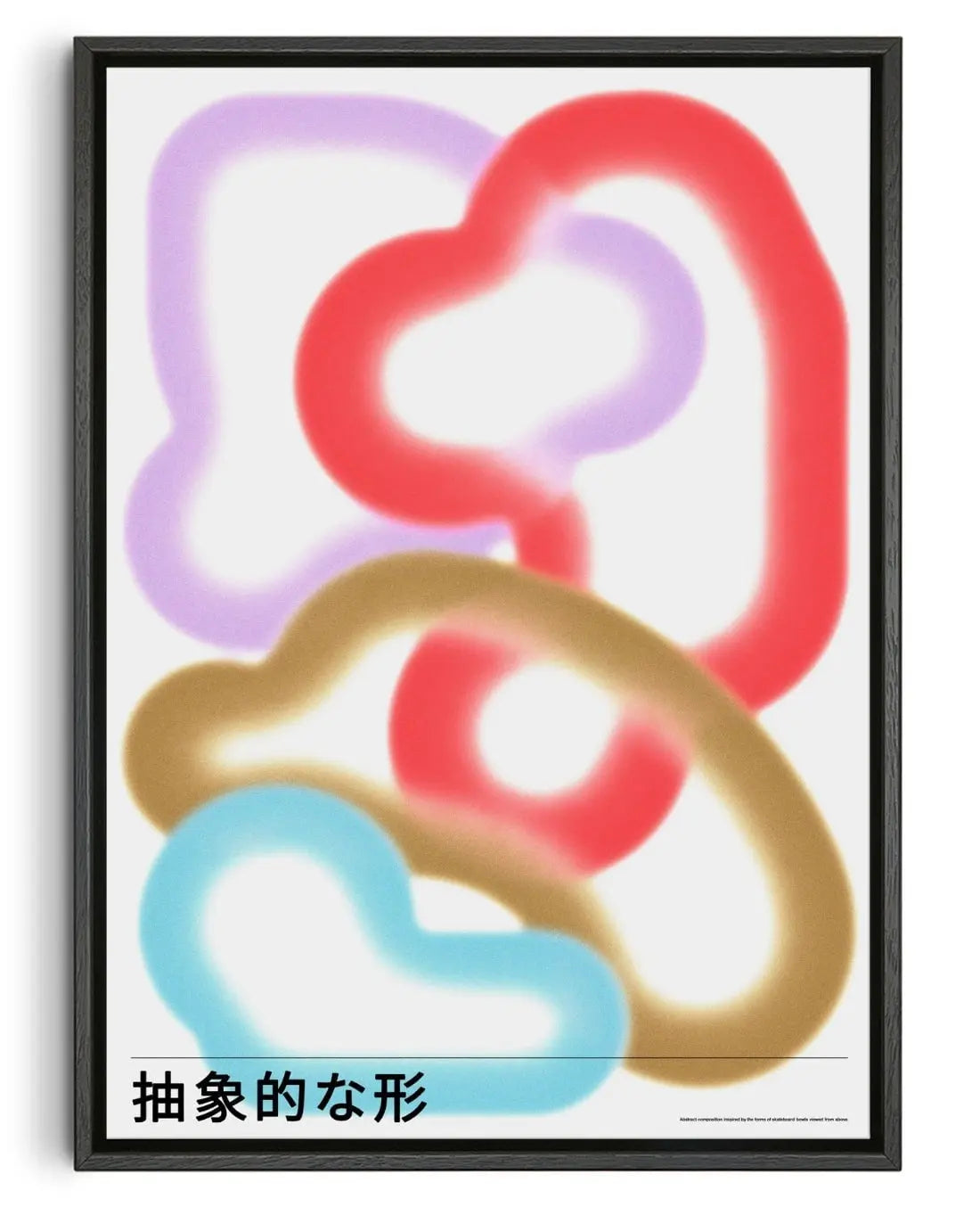 Abstract 02 contemporary wall art print by John Schulisch - sold by DROOL