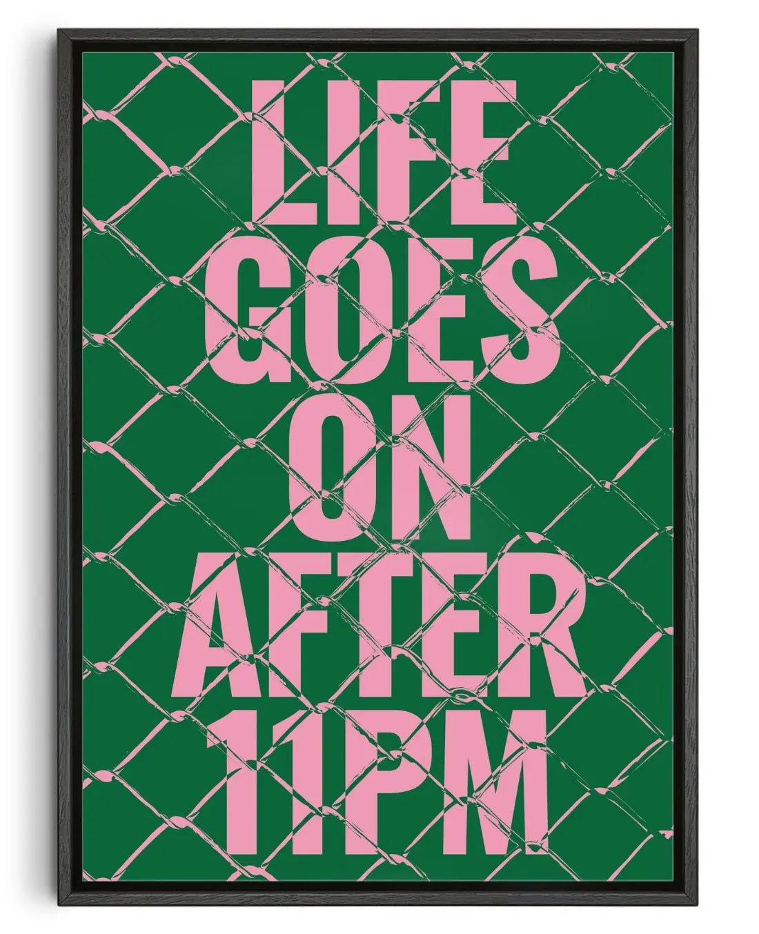 Life Goes On After 11PM contemporary wall art print by Maxim Dosca - sold by DROOL