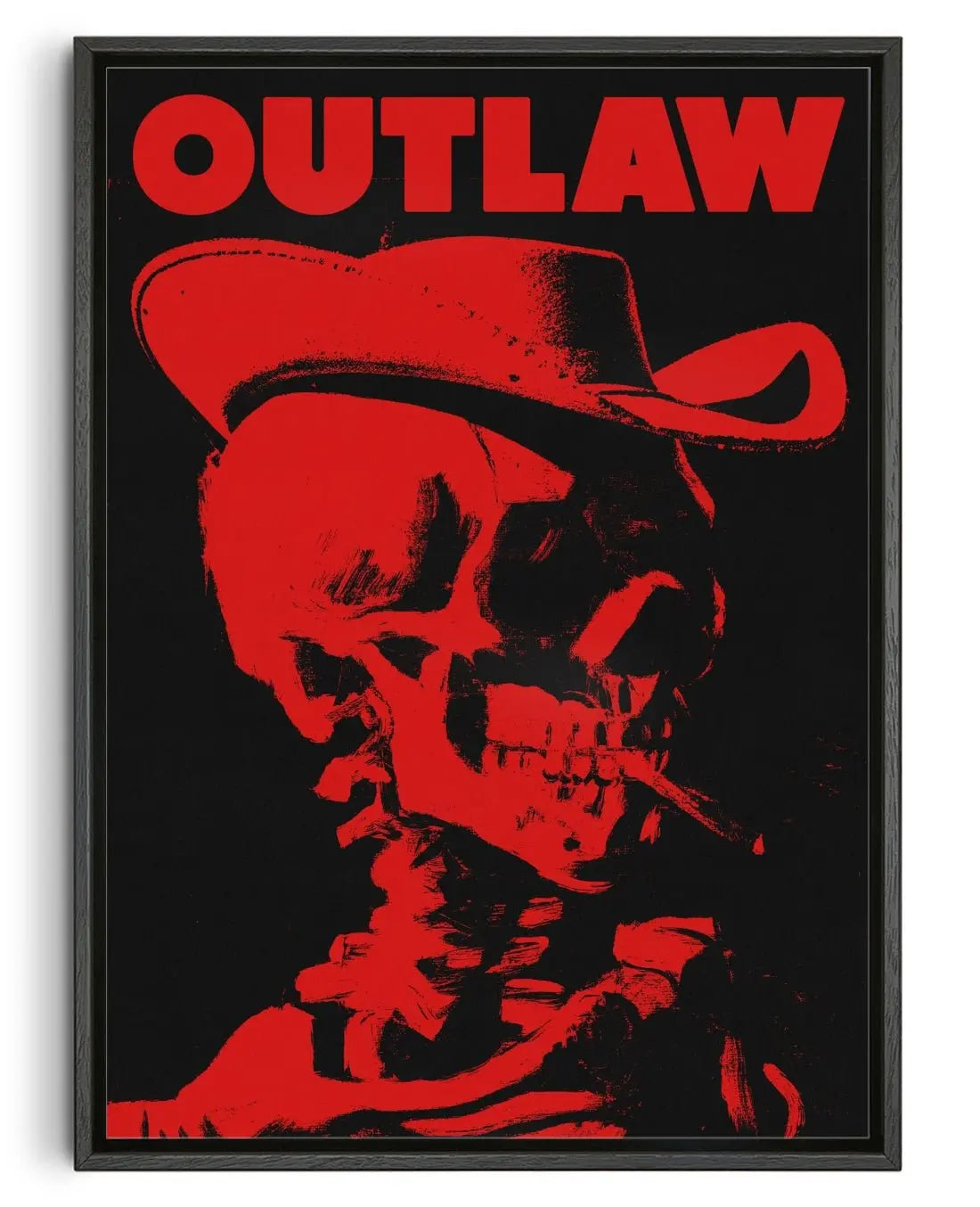 Outlaw contemporary wall art print by Utsav Verma - sold by DROOL