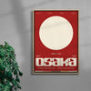 Osaka contemporary wall art print by Ricky Mocky - sold by DROOL