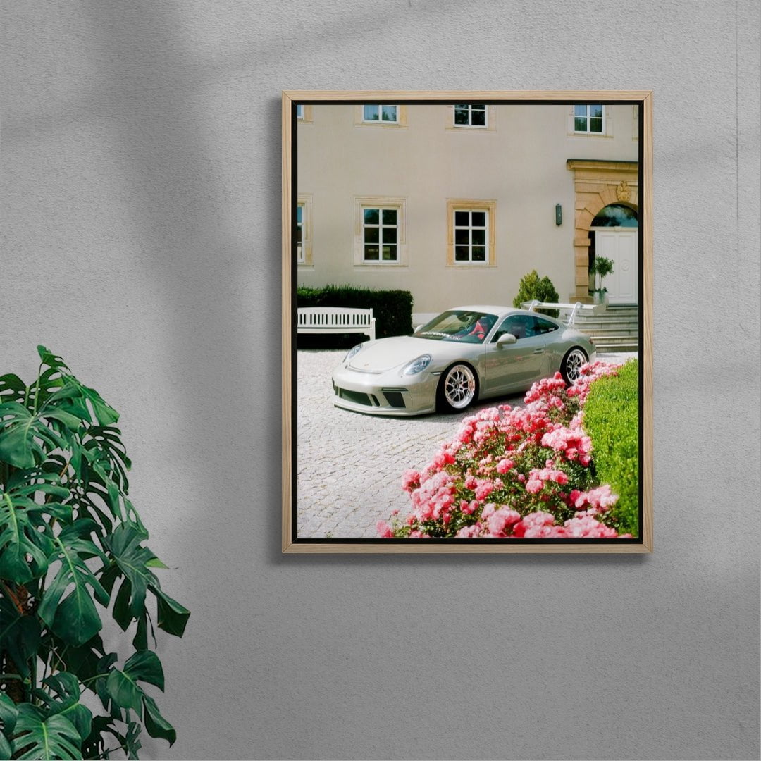 Very Peaceful contemporary wall art print by 6.tiff - sold by DROOL