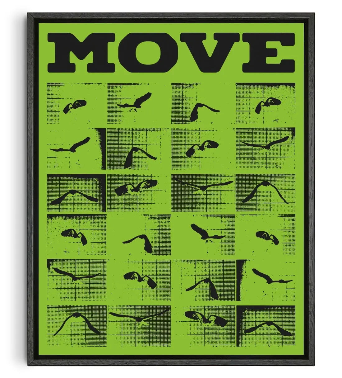 Move contemporary wall art print by Utsav Verma - sold by DROOL