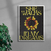 Thumbnail for She Walks In My Dreams contemporary wall art print by RIM Atelier - sold by DROOL