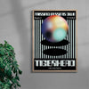 MISSING PERSONS CLUB - TIGERHEAD contemporary wall art print by Marinello Studio - sold by DROOL