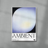 Ambient contemporary wall art print by Alexander Khabbazi - sold by DROOL