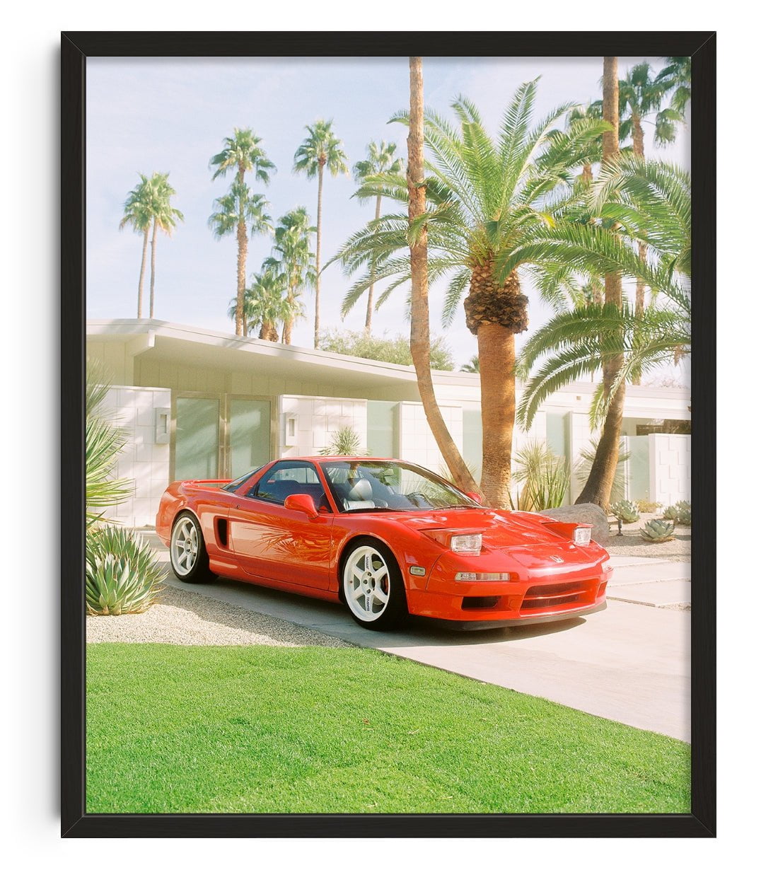 Mid-Century Meets JDM contemporary wall art print by 6.tiff - sold by DROOL