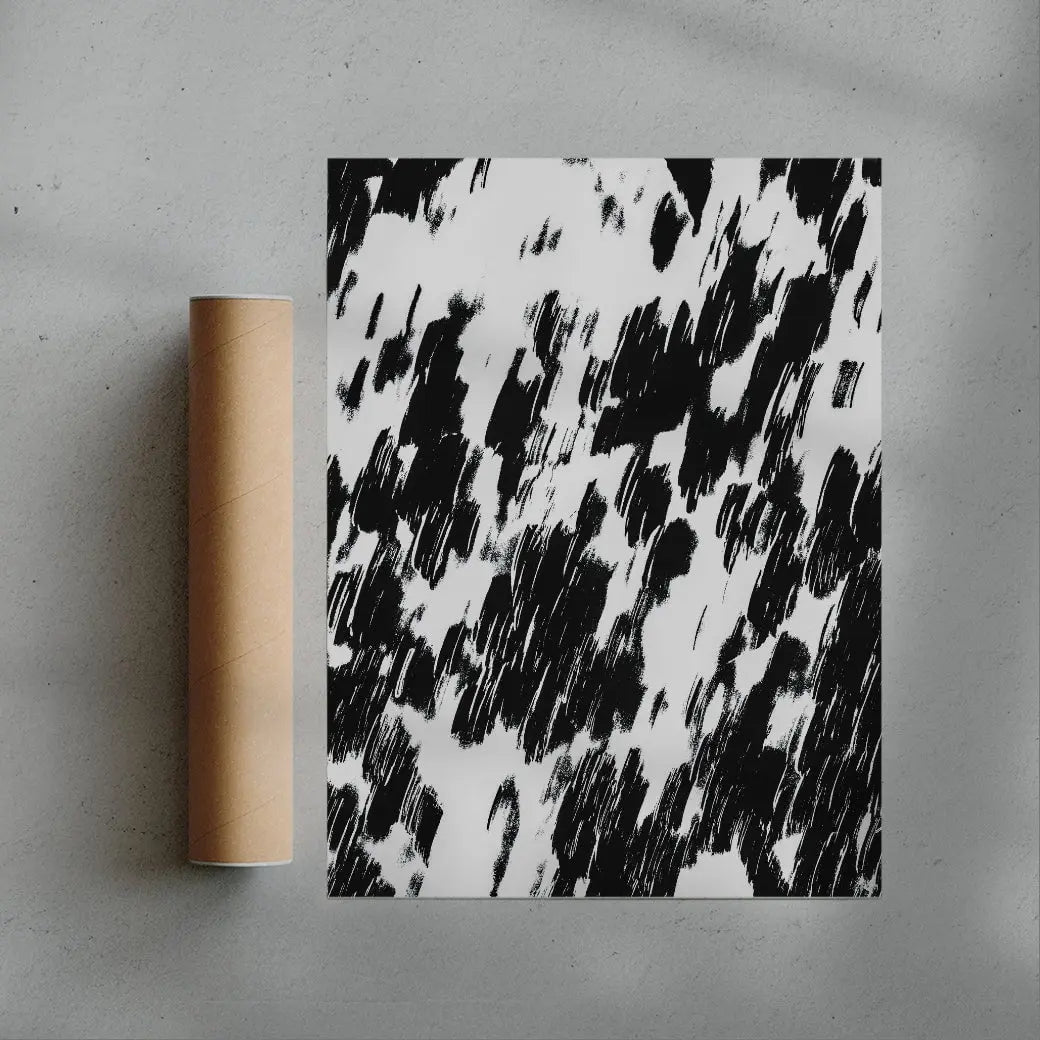 Ink Drift contemporary wall art print by Omar Belattar - sold by DROOL