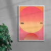 Evening Sun contemporary wall art print by Henry M. - sold by DROOL