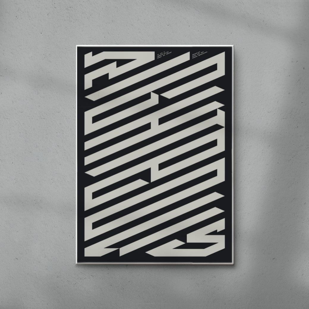 RIGHTEOUS contemporary wall art print by Xtian Miller - sold by DROOL