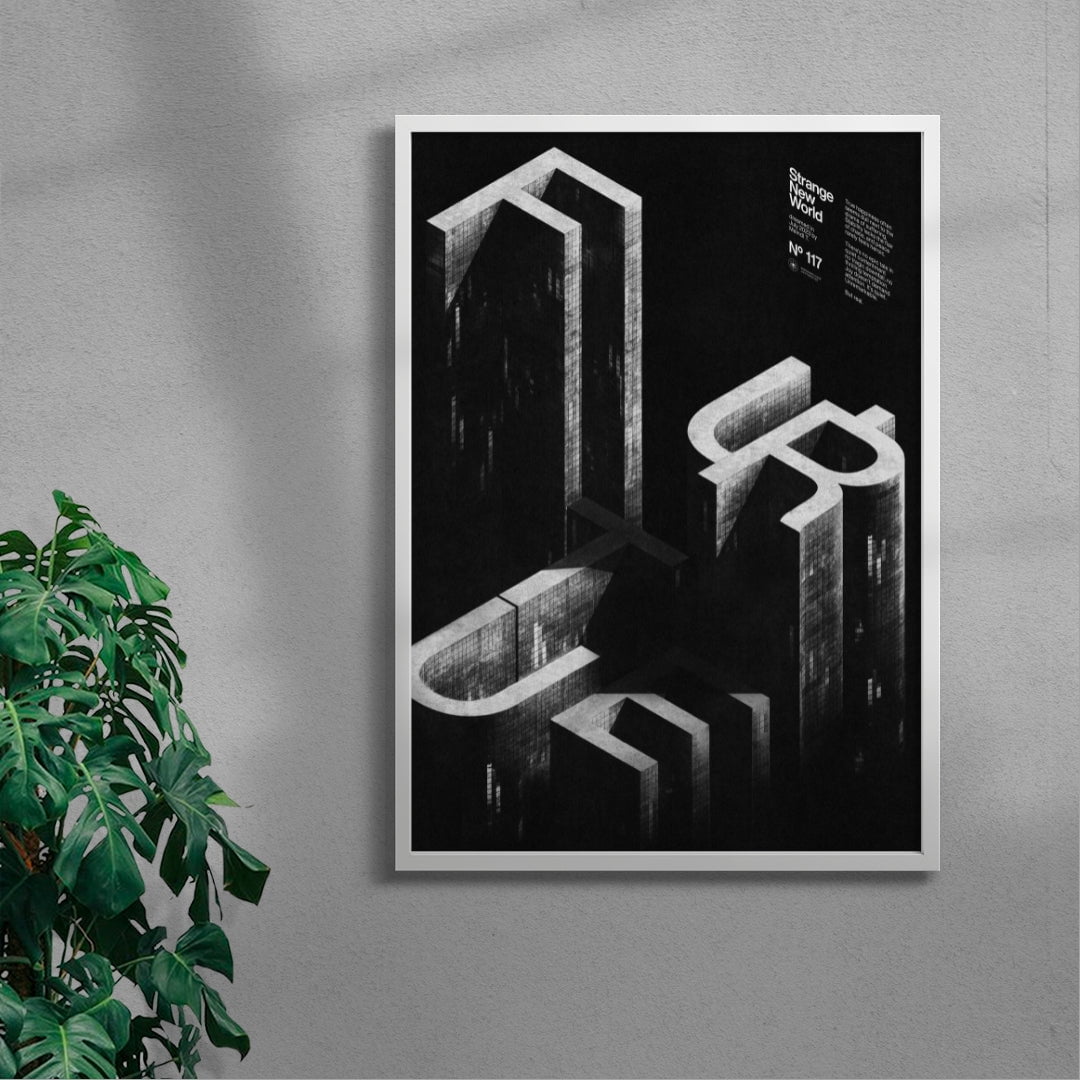 Future contemporary wall art print by Meindl Taxer - sold by DROOL