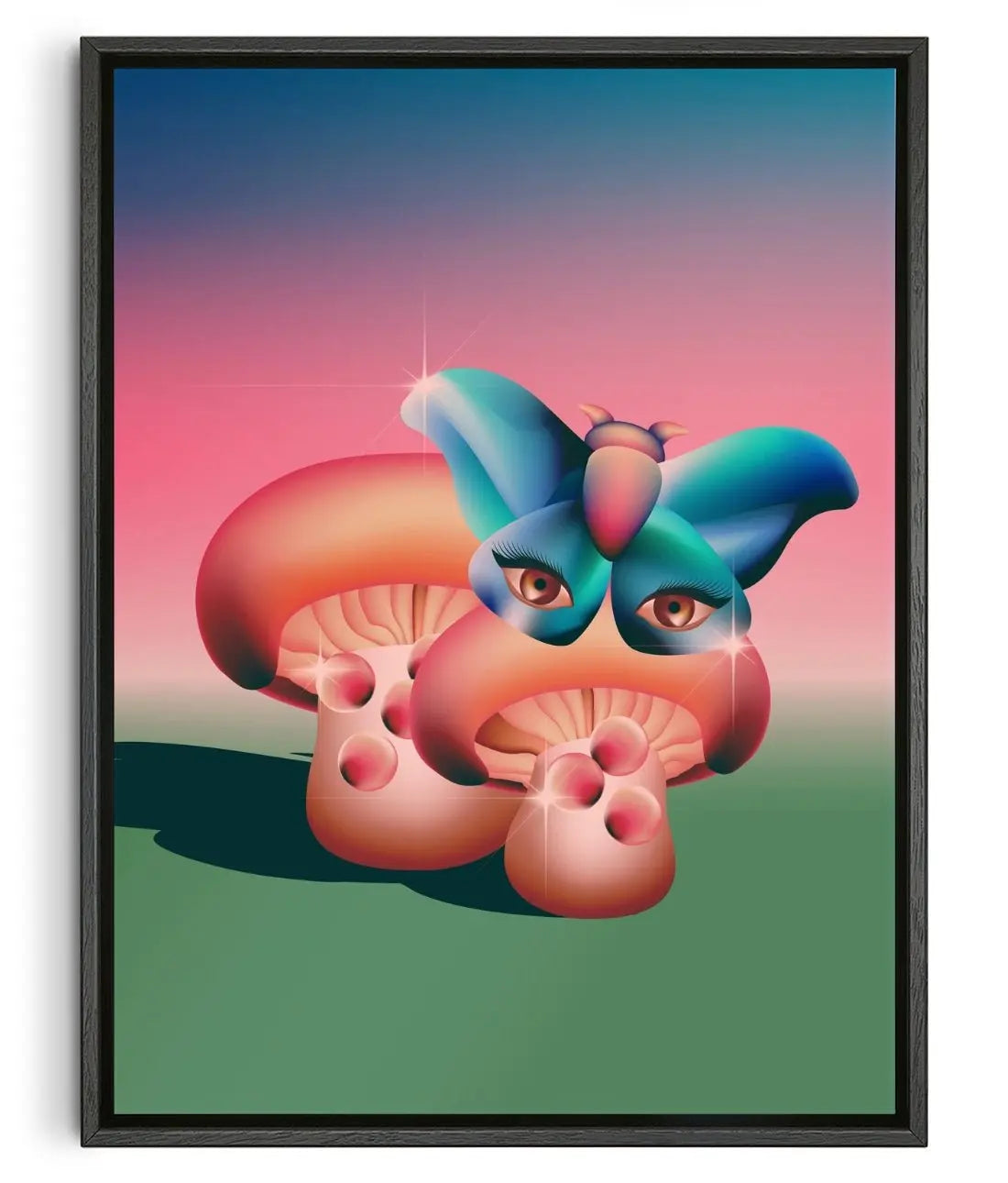 Little Creatures contemporary wall art print by Paulina Almira - sold by DROOL