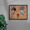 Still Life no 1 contemporary wall art print by Colby Edwards - sold by DROOL