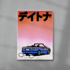 Ridge Racer Revolution (Dusk) contemporary wall art print by Will Da Costa - sold by DROOL