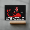 ICE-COLD contemporary wall art print by Utsav Verma - sold by DROOL