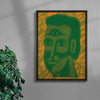 Third Eye contemporary wall art print by Guy Field - sold by DROOL