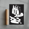 THE AFTER PARTY contemporary wall art print by Max Blackmore - sold by DROOL