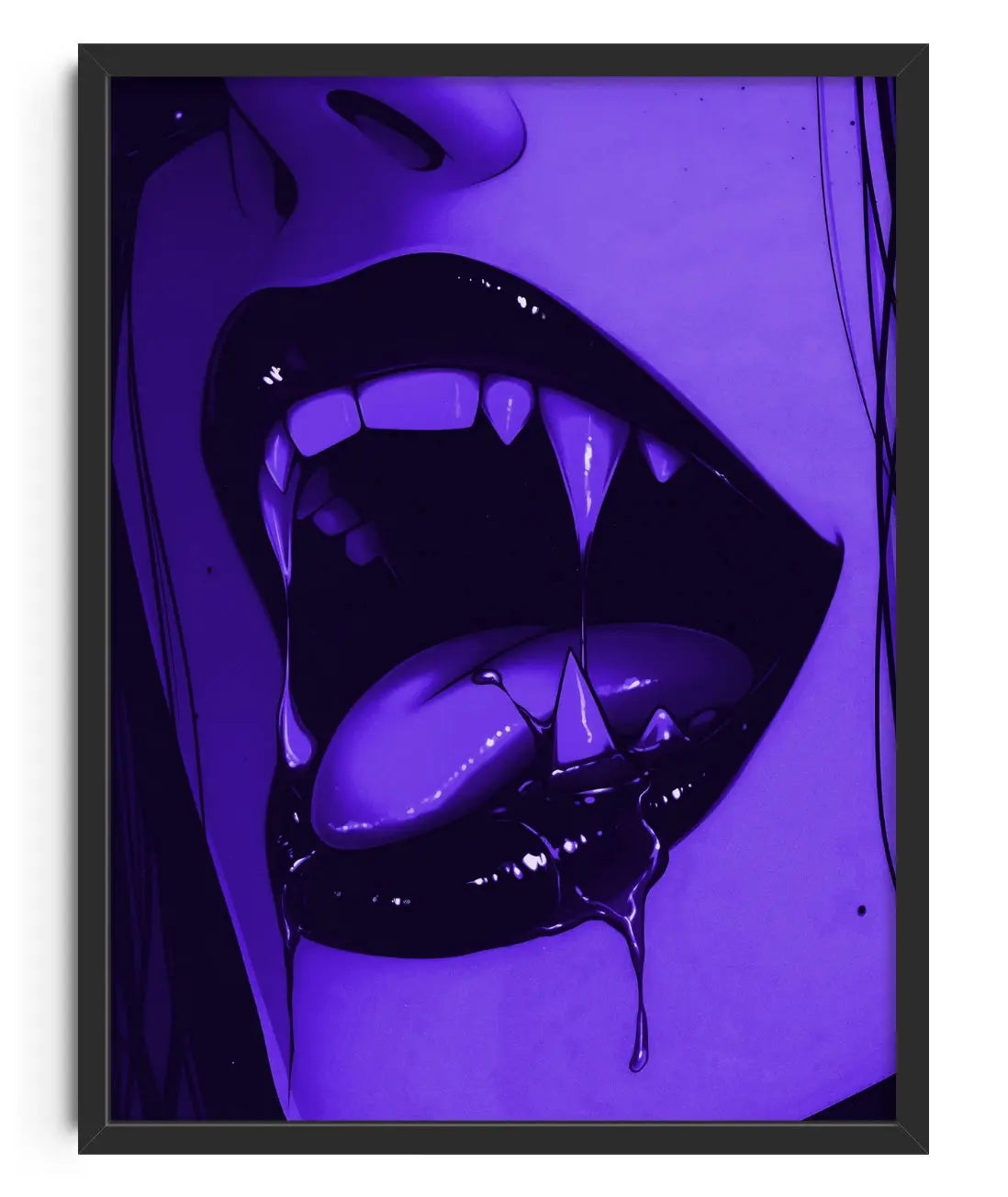 Obey me contemporary art print by MelancholyMachinations - sold by DROOL