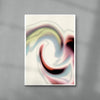 Swirl contemporary wall art print by Henry M. - sold by DROOL