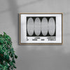 Living Language contemporary wall art print by Alexander Khabbazi - sold by DROOL