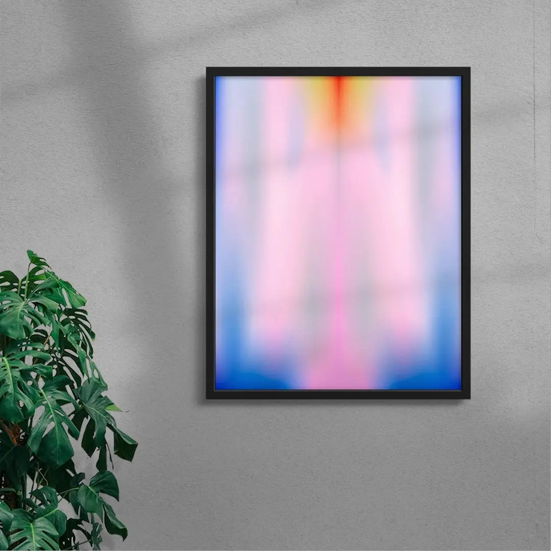 Record 01 contemporary wall art print by Federico Sánchez - sold by DROOL