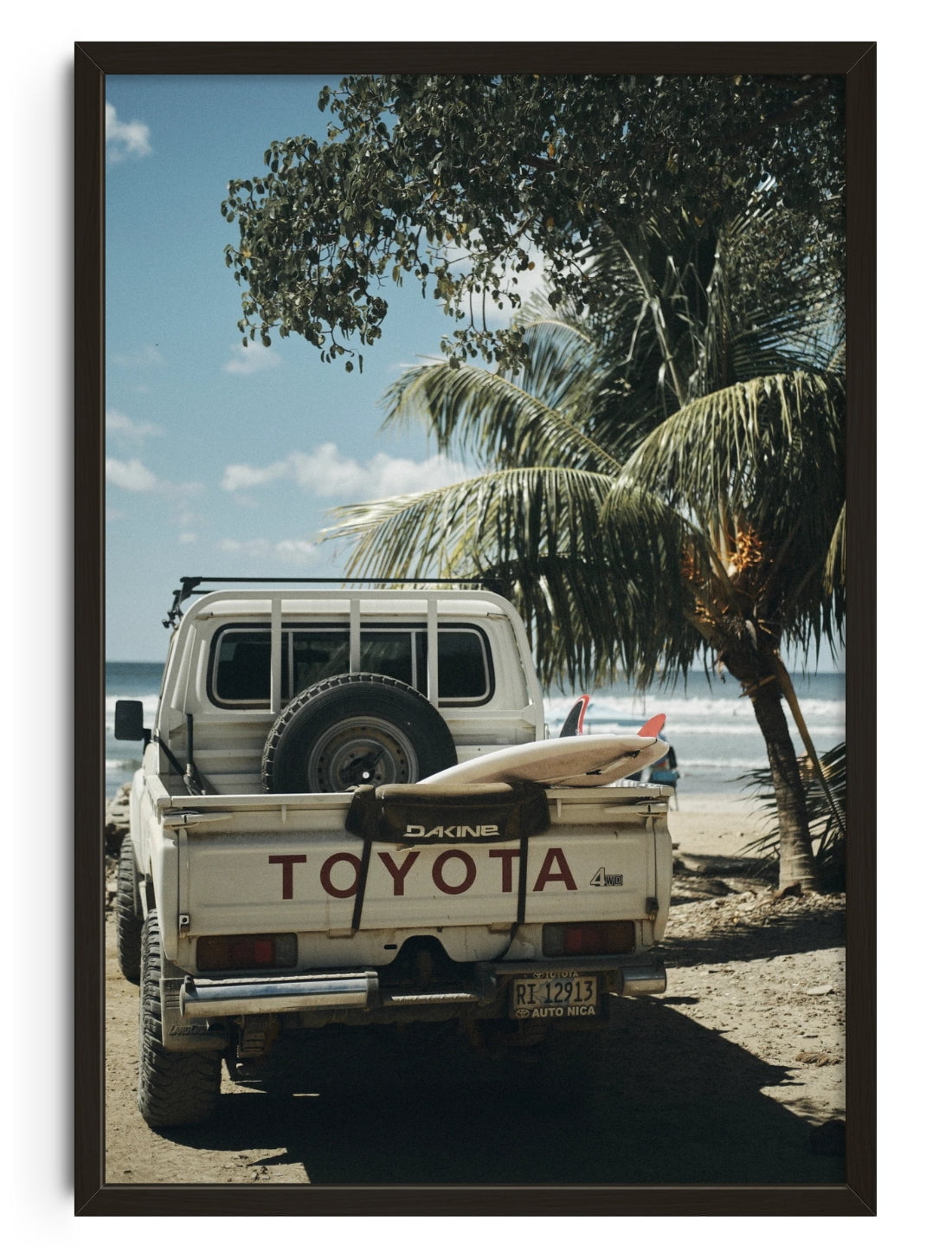 Toyota Surf contemporary wall art print by Korbinian Grad - sold by DROOL