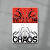 CHAOS contemporary wall art print by Alessio Borando - sold by DROOL