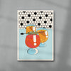 Spritz contemporary wall art print by Renee Kao - sold by DROOL