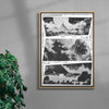 Still here contemporary wall art print by Todd Pham - sold by DROOL