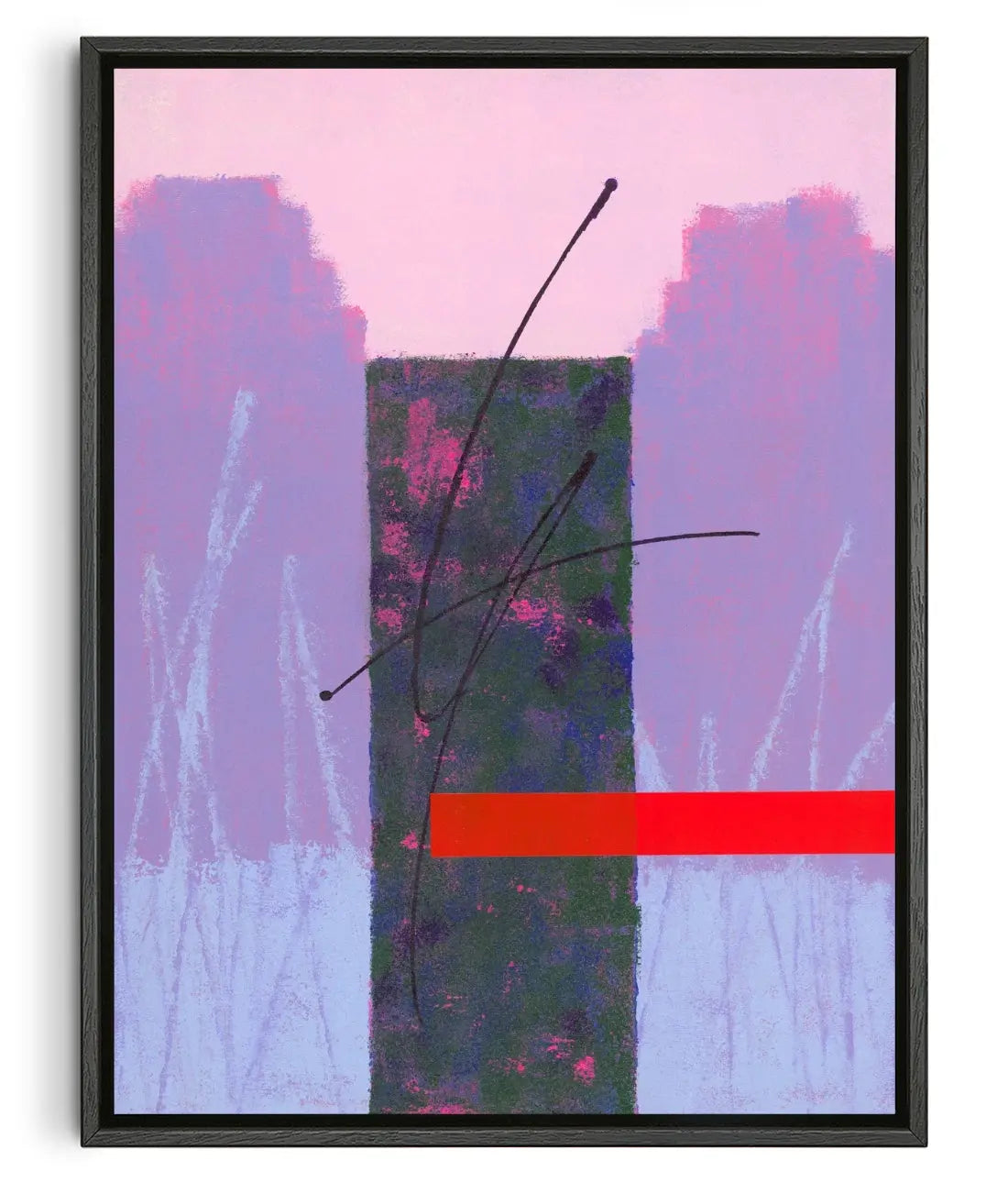 WATERFALL NR. 5 contemporary canvas print by NIZEN - sold by DROOL