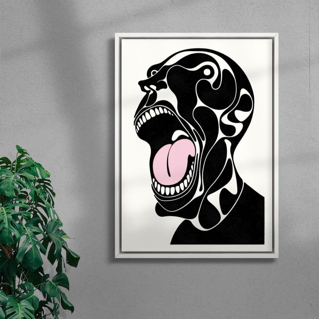 Brexit Apprentice contemporary wall art print by Henrik Delehag - sold by DROOL