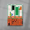 No Pressure contemporary wall art print by Sheyi Adebayo - sold by DROOL