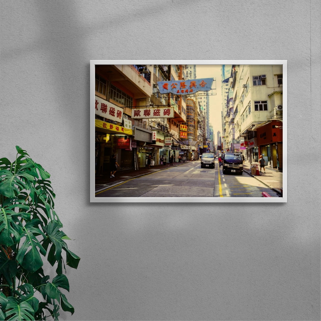 Street Life contemporary wall art print by Francesco Aglieri Rinella - sold by DROOL