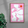The Dancer contemporary wall art print by Kim Van Vuuren - sold by DROOL