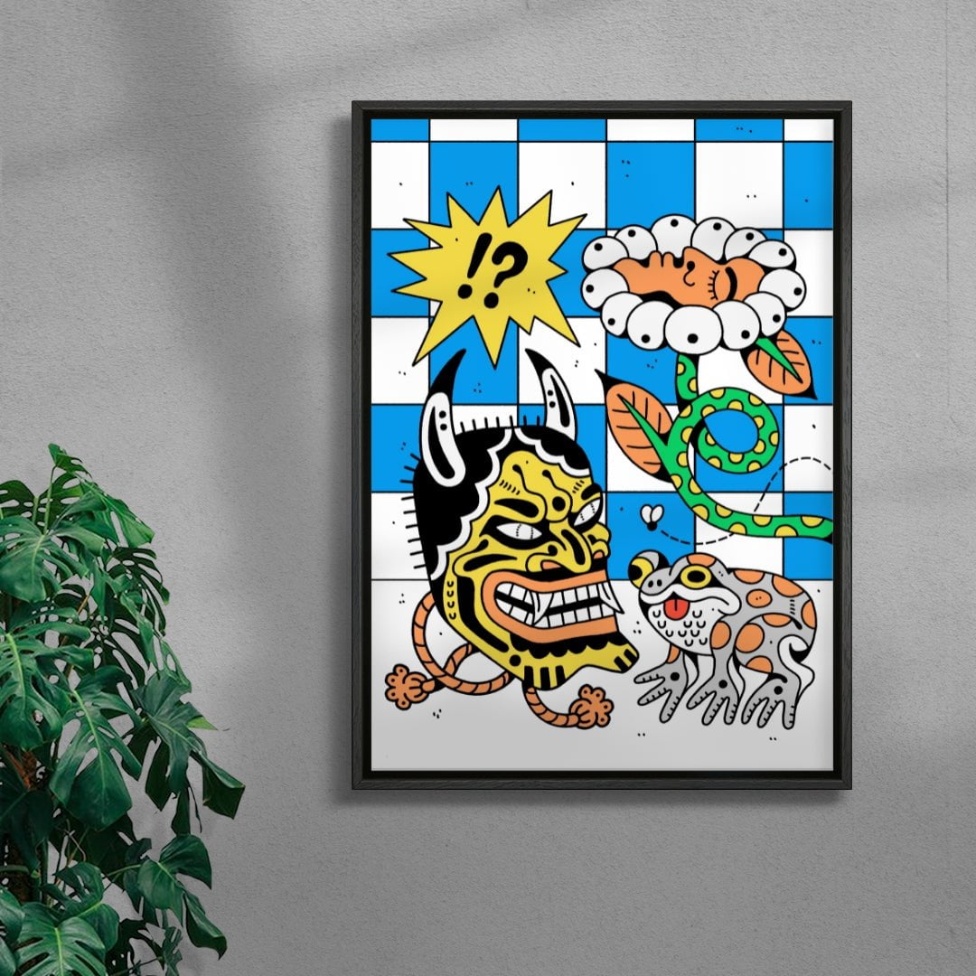 Still Life 2 contemporary wall art print by Jamie Muck - sold by DROOL