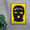 Baklava contemporary wall art print by Max Blackmore - sold by DROOL