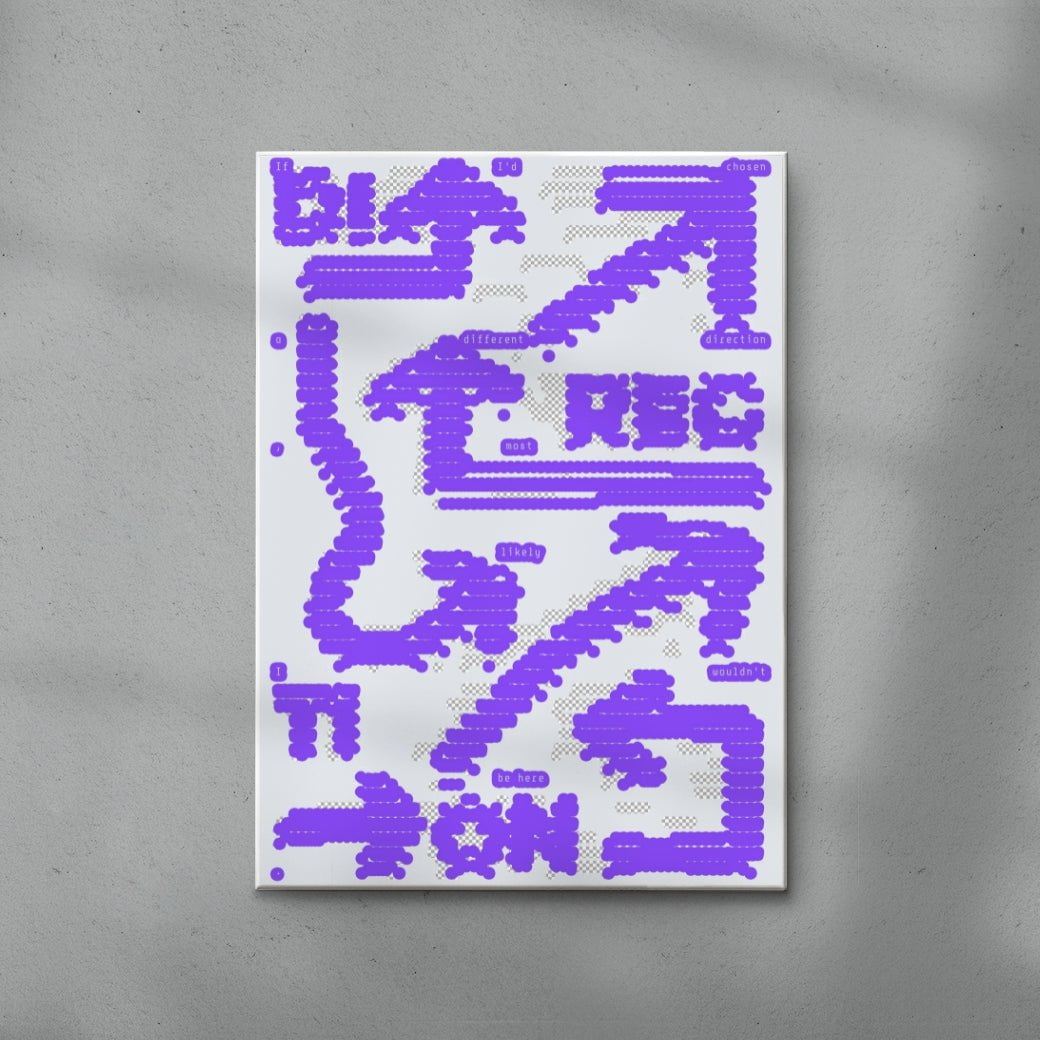 Direction contemporary wall art print by cloud.cb - sold by DROOL