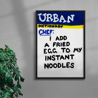 Thumbnail for Instant Noodles contemporary wall art print by Times New Roadman - sold by DROOL