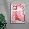 Day Dreaming contemporary wall art print by Carla Petelski - sold by DROOL