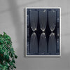 Useless Machines contemporary wall art print by Alexander Khabbazi - sold by DROOL
