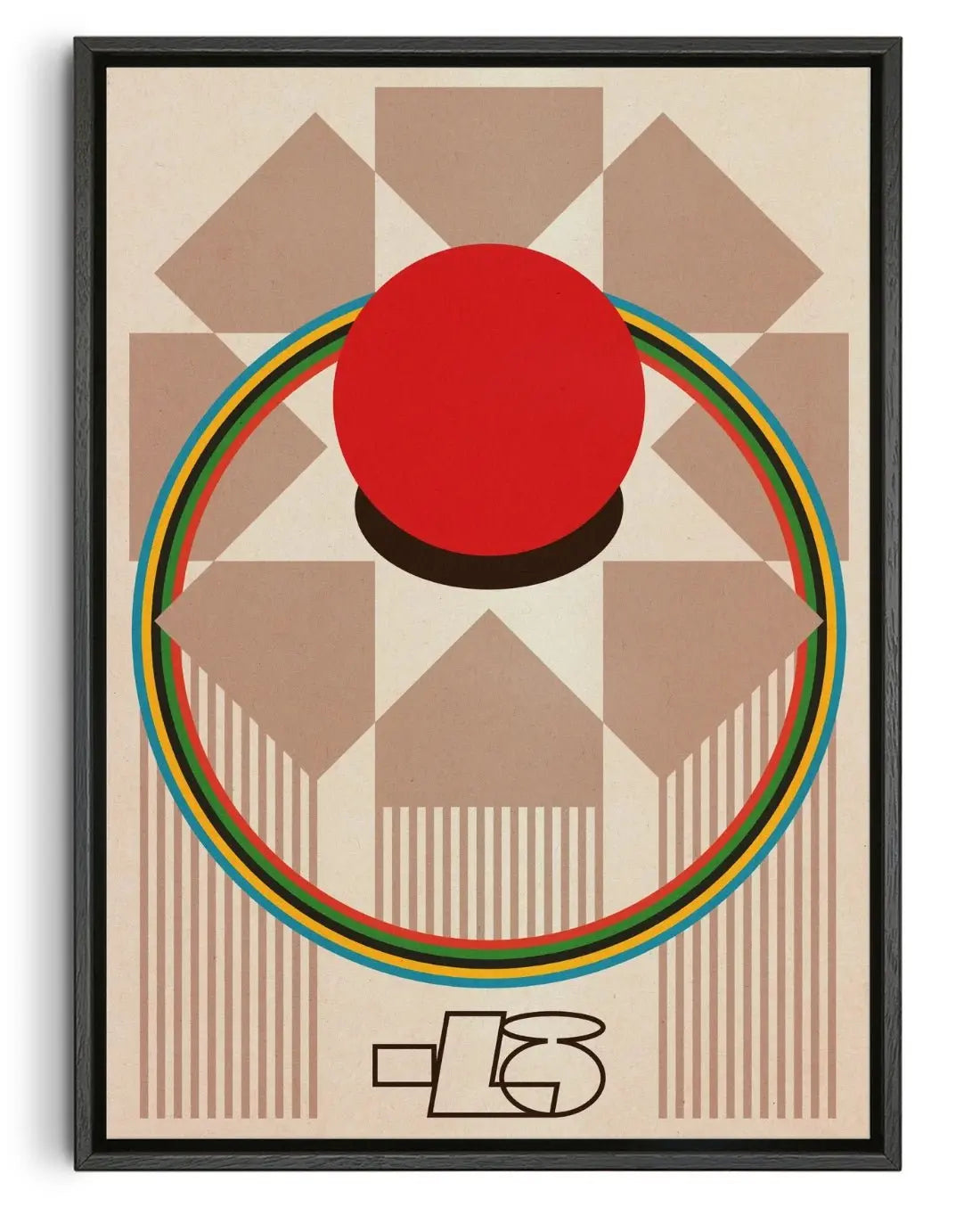 8 'Til L8 contemporary wall art print by Edan Strachan - sold by DROOL
