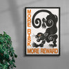Risk Reward contemporary wall art print by Alexander Khabbazi - sold by DROOL